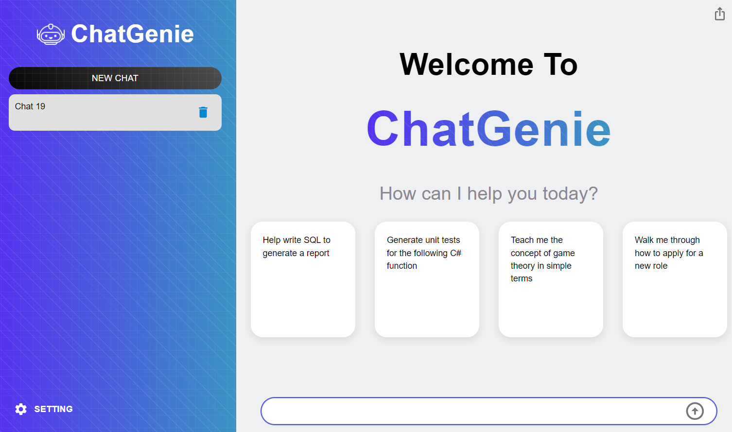 ChatGenie AI